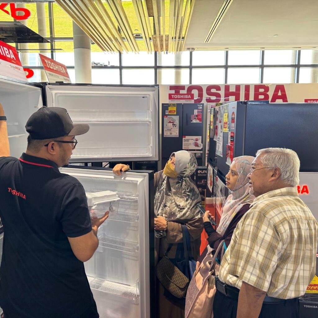 visitors comparing home appliances and consulting experts at BIG HOME Expo 2026 Malaysia
